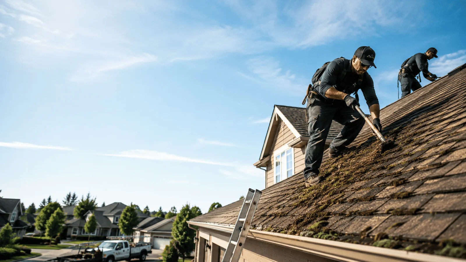 Roof Moss Removal in Napavine, WA near me